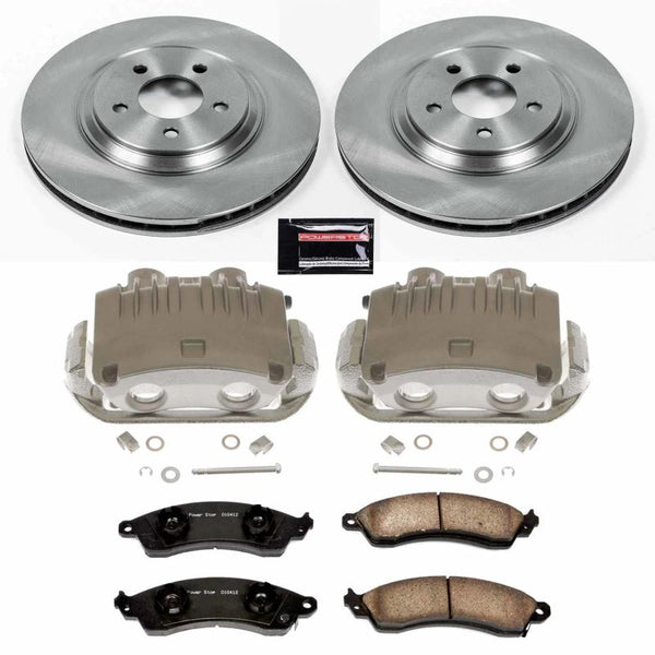 Power Stop 98-94 Ford Mustang Autospecialty Kit w/ Calipers - Front