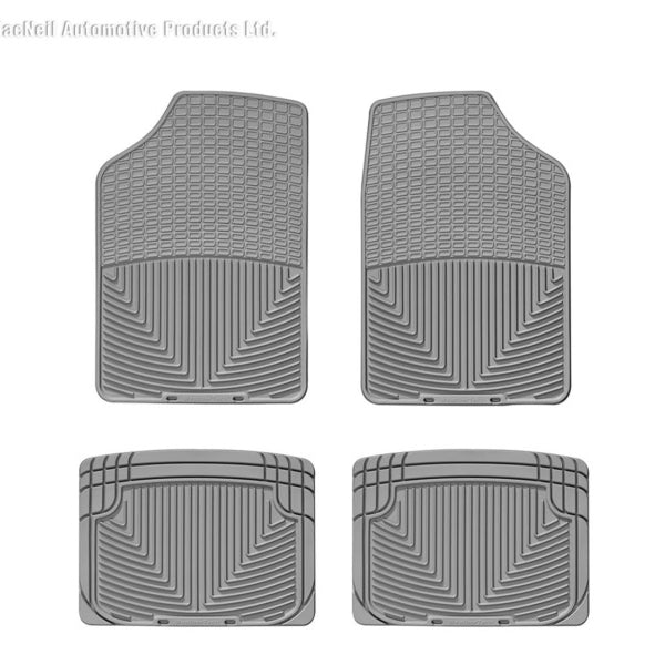 WeatherTech 66-92 Dodge Monaco Front and Rear Rubber Mats - Grey