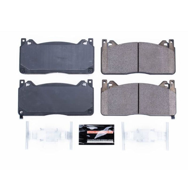 Power Stop 16-19 Ford Mustang Front Z23 Evolution Sport Brake Pads w/Hardware