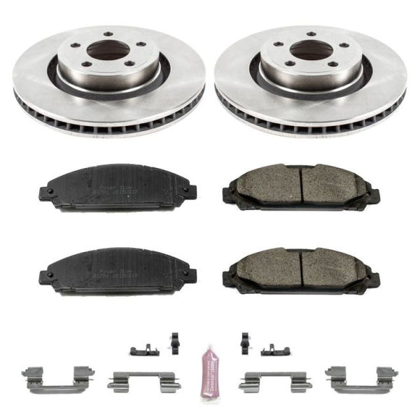 Power Stop 15-19 Ford Mustang Front Autospecialty Brake Kit