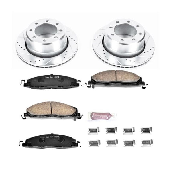 Power Stop 09-10 Dodge Ram 2500 Rear Z23 Evolution Sport Brake Kit