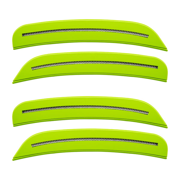 Oracle 15-21 Dodge Charger Concept Sidemarker Set - Clear - Sublime Metallic (PFB)