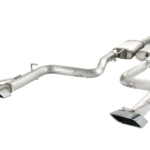 aFe MACHForce XP Exhausts Cat-Back SS-409 EXH CB Dodge Challenger SRT-8 08-12 V8-6.1/6.4L