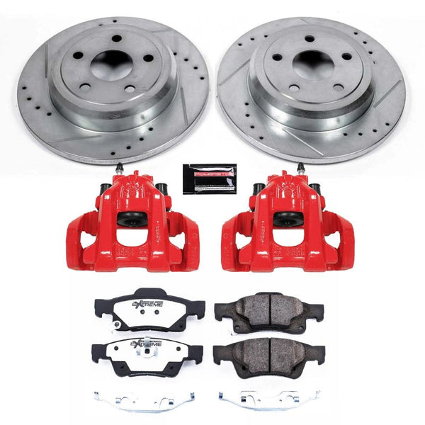 Power Stop 11-17 Dodge Durango Z36 Truck and Tow Kit w/ Calipers - Rear