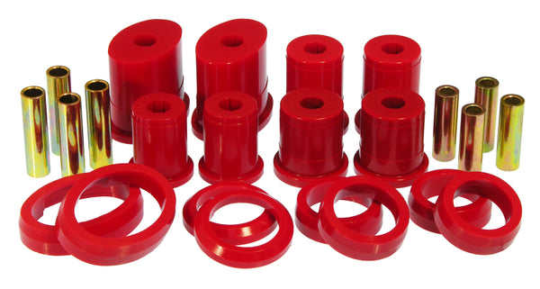 Prothane 99-04 Ford Mustang Rear Lower Oval Control Arm Bushings - Red