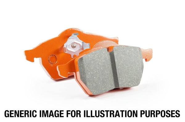 EBC Ford Saleen Mustang Alcon front calipers Orangestuff Front Brake Pads