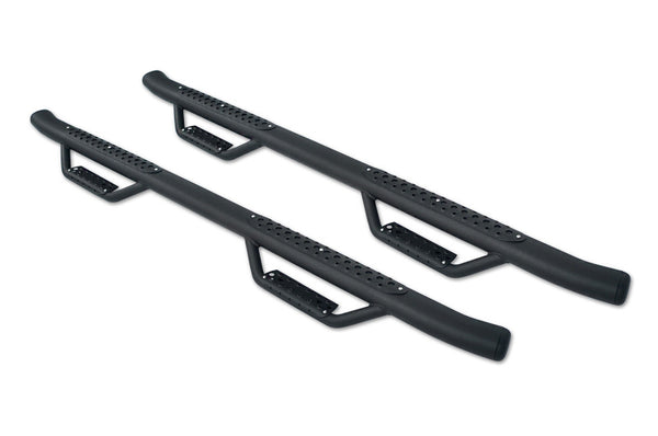 Go Rhino 09-14 Dodge Ram 1500 Dominator D4 SideSteps - Cab Length - Tex Blk