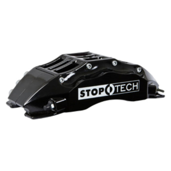 StopTech 07-09 Ford Mustang Shelby GT500 Front BBK w/ Black ST-60 Calipers Slotted 380x32mm Rotors