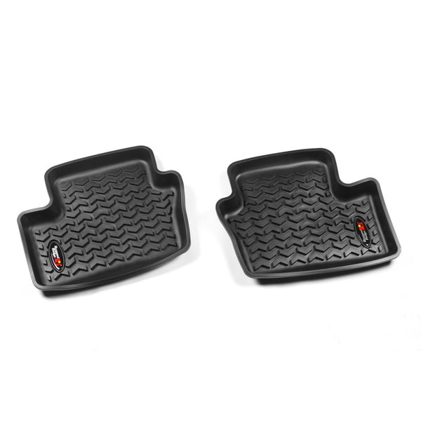 Rugged Ridge Floor Liner Rear Black 2007-2012 Dodge / Jeep Caliber / 07-17 Compass / Patriot MK