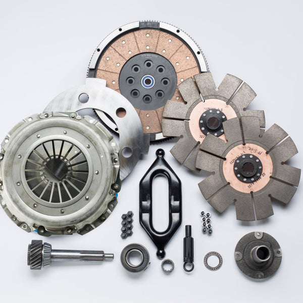 South Bend Clutch 94-04 Dodge NV4500 SFI Comp Dual Disc Clutch Kit (w/ Input Shaft)