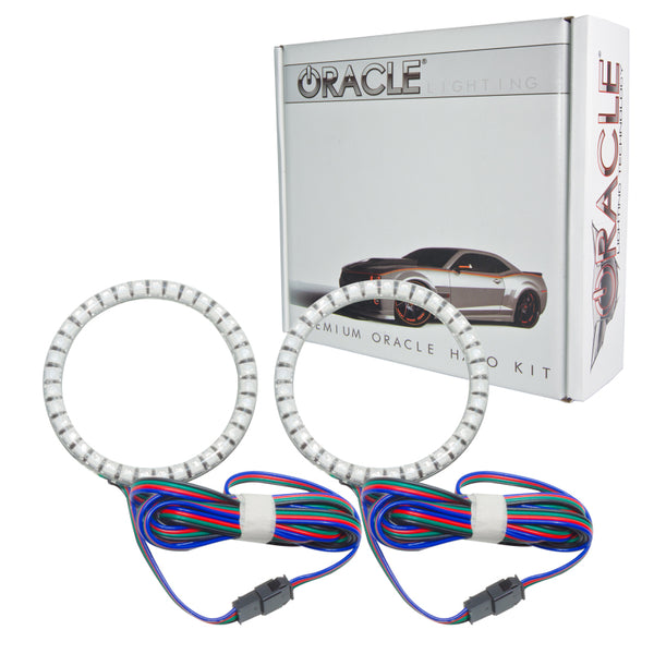 Oracle Ford Mustang 10-14 WP LED Projector Fog Halo Kit (V6 Cali Edition) - ColorSHIFT