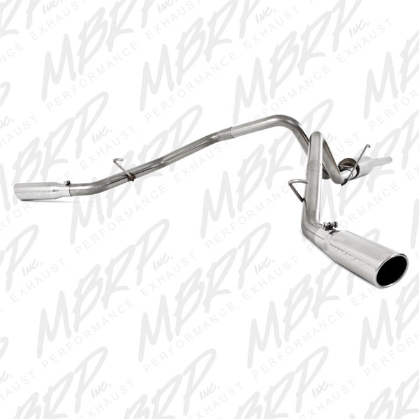 MBRP 2006-2008 Dodge Ram Hemi 1500 5.7L SC/CC-SB Cat Back Dual Split Side