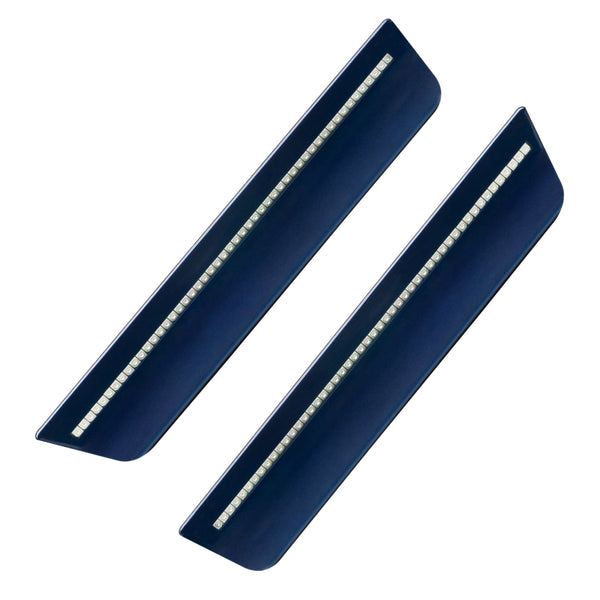 Oracle 11-14 Dodge Charger Concept Sidemarker Set (Rear Only) - Clear - Midnight Blue Pearl (PB8)