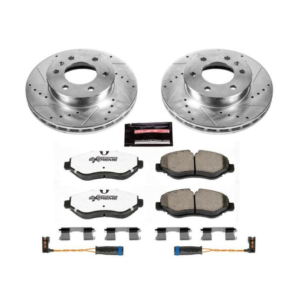 Power Stop 07-09 Dodge Sprinter 2500 Front Z36 Truck & Tow Brake Kit