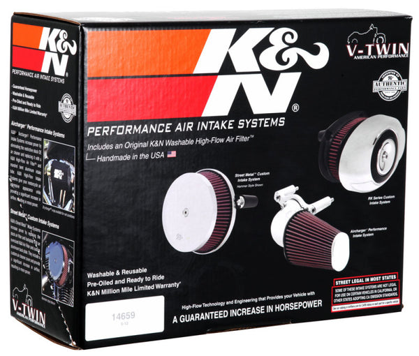 K&N 08-09 H/D Touring Models Aircharger Performance Intake