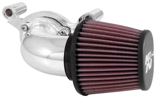 K&N 01-15 Harley-Davidson Touring 96 / 103 / 08-15 Bright Aircharger Performance Intake