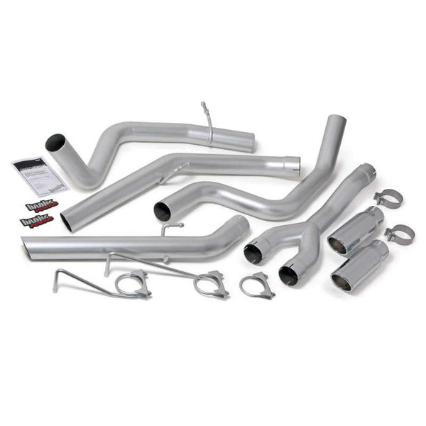Banks Power 14-15 Dodge Ram 1500 3.0L Diesel Monster Exhaust System - SS Dual Exhaust w/ Chrome Tips