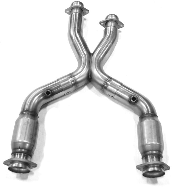 Kooks 96-04 Ford Mustang SVT Cobra Header and Catted Connection Kit-3x2-1/2in X-Pipe