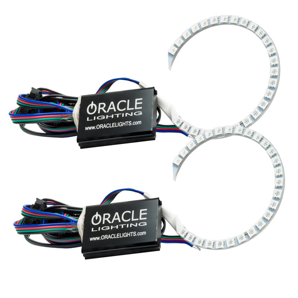 Oracle Dodge Ram 02-05 LED Fog Halo Kit - ColorSHIFT