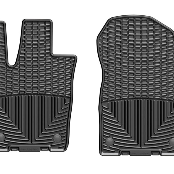 WeatherTech 2016+ Jeep Grand Cherokee / Dodge Durango Front Rubber Mats - Black
