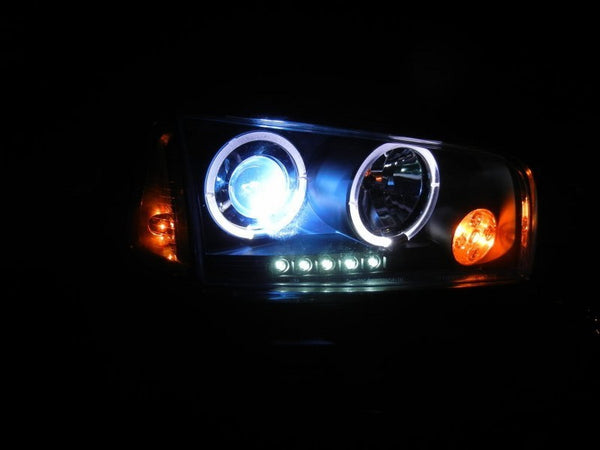 Spyder Dodge Charger 06-10 Projector Headlights Halogen Model- LED Halo LED Chrm PRO-YD-DCH05-LED-C