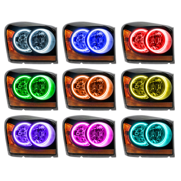 Oracle 04-06 Dodge Durango SMD HL - Black - ColorSHIFT w/o Controller