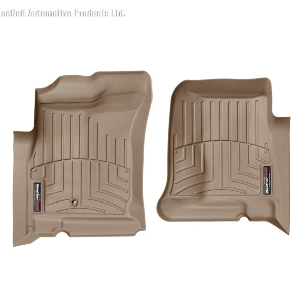 WeatherTech 05+ Dodge Dakota Club Cab Front FloorLiner - Tan