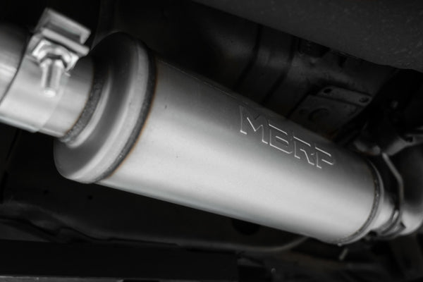 MBRP 99-04 Ford Mustang GT/Mach 1 2.5in Dual Split Rear AL Catback Exhaust w/ 3.5in Dual Wall Tips