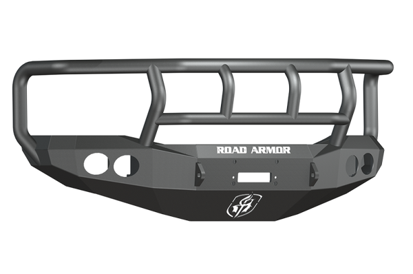 Road Armor 06-08 Dodge 1500 Stealth Front Winch Bumper w/Titan II Guard - Tex Blk