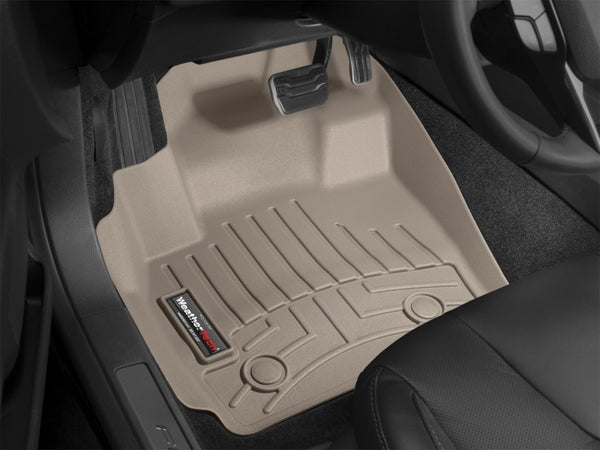 WeatherTech 10 Ford Mustang Front and Rear Floorliners - Tan