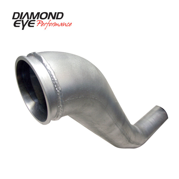 Diamond Eye DWNP 4in TB SGL HX40 TURBO-DIRECT FLANGE AL DODGE 5.9L 2500/3500 94-02