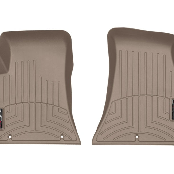 WeatherTech 2015+ Dodge Challenger Front FloorLiner - Tan (Does not fit GT Model)