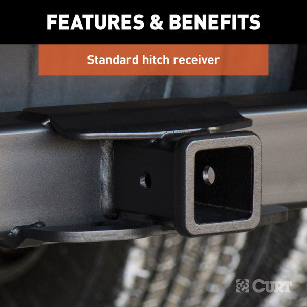 Curt 94-02 Dodge Ram 2500/3500 Long & Short Bed Xtra Duty Class 5 Trailer Hitch w/2in Receiver