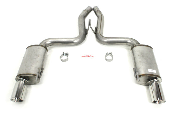 JBA 15-17 Ford Mustang 5.0L 409SS Dual Rear Exit Axle Back Exhaust