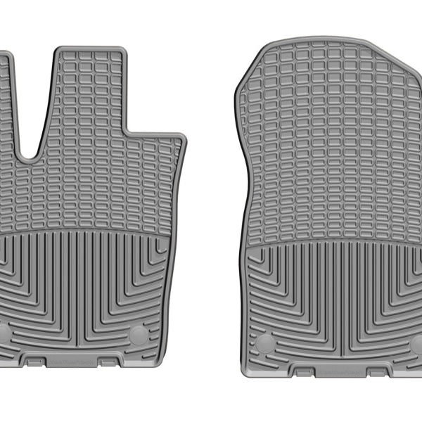 WeatherTech 2016+ Jeep Grand Cherokee / Dodge Durango Front Rubber Mats - Grey