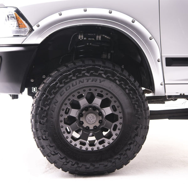 EGR 10+ Dodge Ram HD Bolt-On Look Color Match Fender Flares - Set - Bright Silver Metallic
