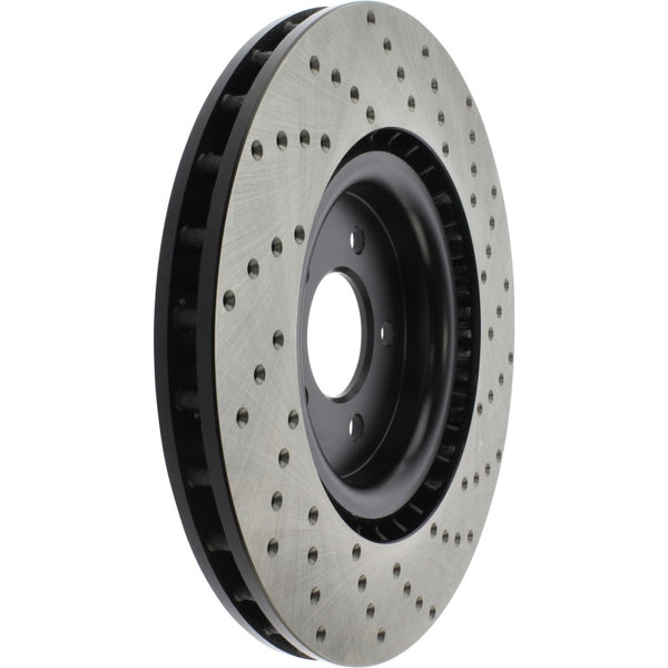 StopTech 07-13 Mustang Shelby / 10-13 GT / 12-13 Boss 302 Fr Right Drilled CRYO-STOP Brake Rotor