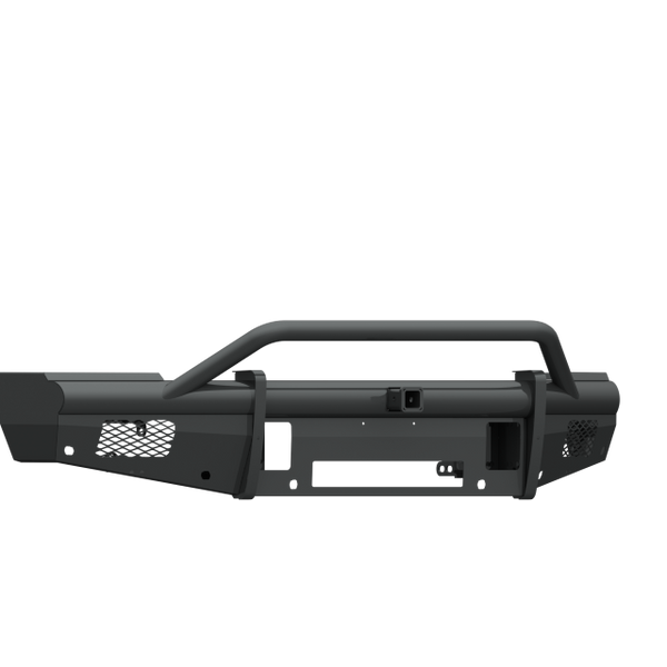 Road Armor 10-18 Dodge 2500 Vaquero Front Bumper w/Pre-Runner Guard 2in Receiver - Tex Blk