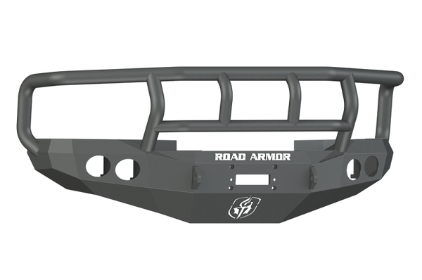 Road Armor 97-01 Dodge 1500 Stealth Front Winch Bumper w/Titan II Guard - Tex Blk
