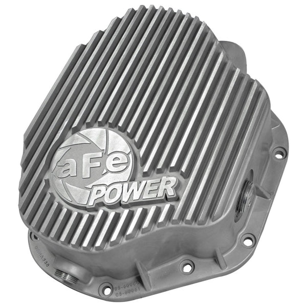 afe Rear Differential Cover (Raw; Street Series); Dodge Diesel Trucks 94-02 L6-5.9L (td)