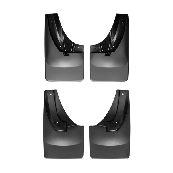 WeatherTech 2014+ Dodge Ram 2500/3500 (Vehicles w/o Fender Flares) No Drill Mudflaps - Black
