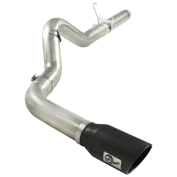 aFe Atlas Exhausts DPF-Back Aluminized Steel Exhaust Dodge Diesel Trucks 07.5-12 L6-6.7L Black Tip