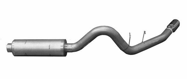 Gibson 98-01 Dodge Ram 1500 Laramie 3.9L 3in Cat-Back Single Exhaust - Aluminized