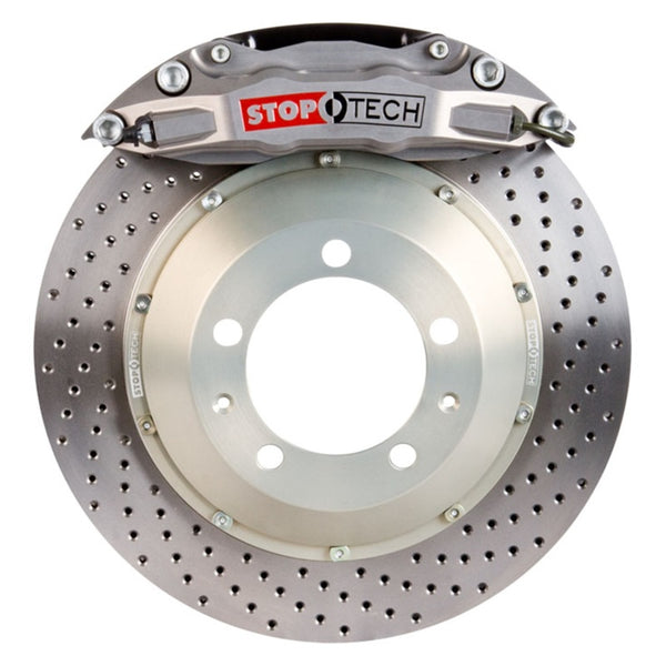 StopTech 94-04 Ford Mustang Front BBK Trophy ST-40 355x32mm Drilled Rotors