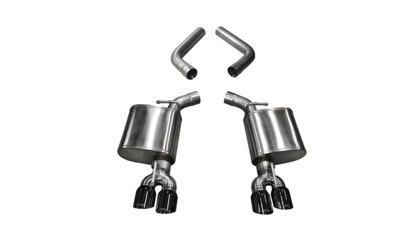 Corsa 15-19 Dodge Challenger 6.4L/17-19 Challenger 5.7L Black Sport Axle-Back Exhaust w/3.5in Tips