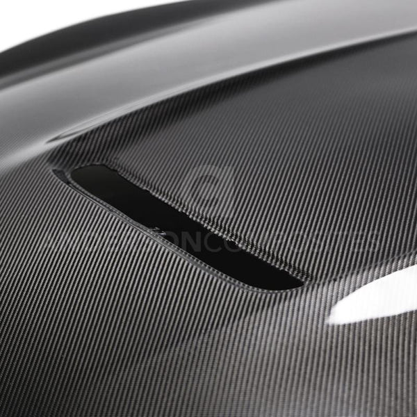 Anderson Composites 2015-2017 Ford Mustang Shelby GT350 Double Sided Carbon Fiber Hood