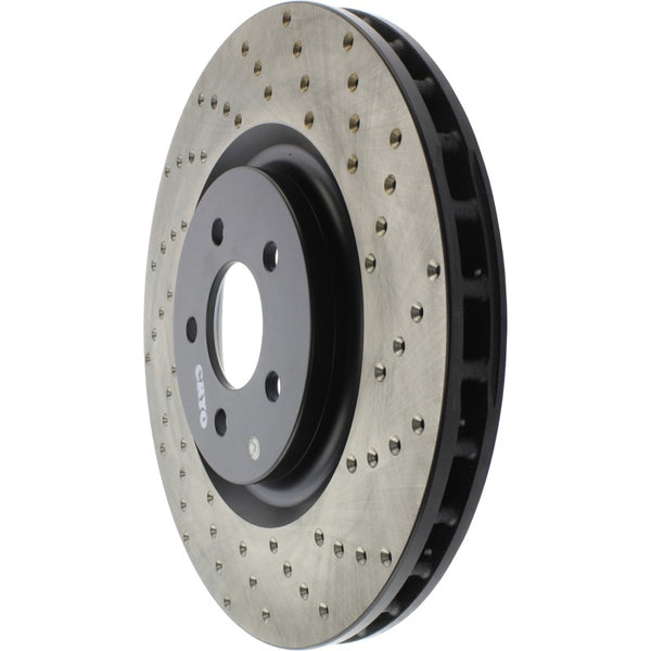 StopTech 07-13 Mustang Shelby / 10-13 GT / 12-13 Boss 302 Fr Left Drilled CRYO-STOP Brake Rotor