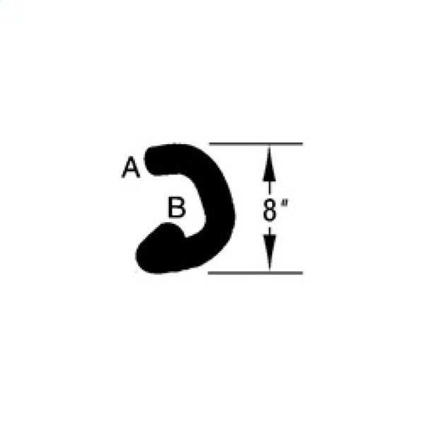 Omix Lower Radiator Hose 2.5L 93-95 Dodge Caravan