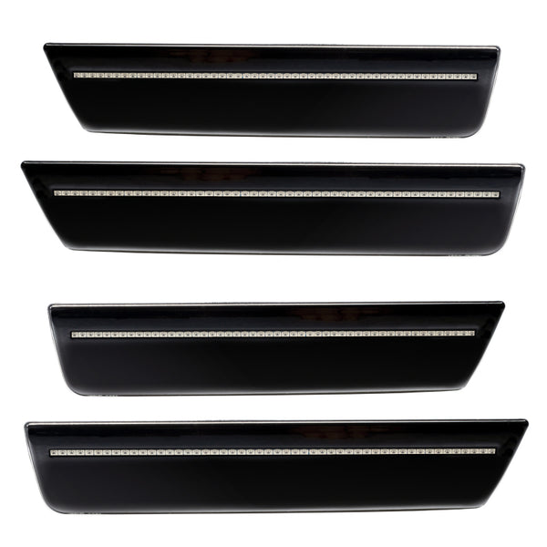 Oracle 08-14 Dodge Challenger Concept Sidemarker Set - Clear - Pitch Black (PX8)