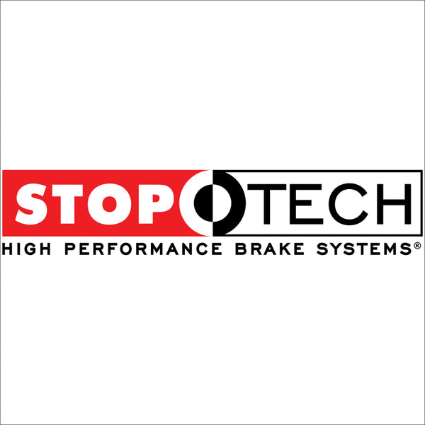 StopTech 2015 Ford Mustang GT Front Big Brake Kit Silver ST-60 Calipers 380x34mm Slotted 1pc Rotors